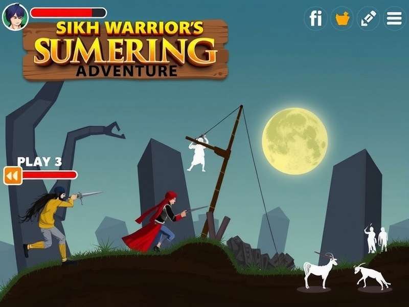 Sikh Warrior S Adventure gameplay screenshot